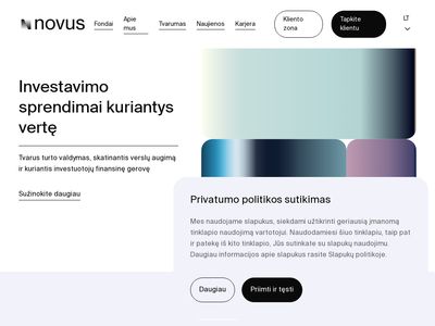 Novus  www.novusam.lt