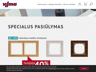 Vilma electric – jungikliai, lizdai, kištukiniai lizdai, montažinės