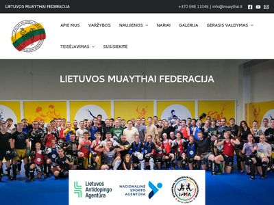 Lietuvos MuayThai Sąjunga  www.muaythai.lt