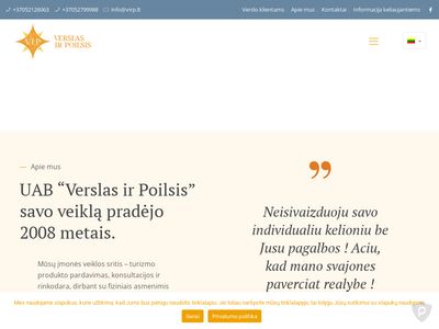 Verslas ir poilsis –   www.verslasirpoilsis.lt