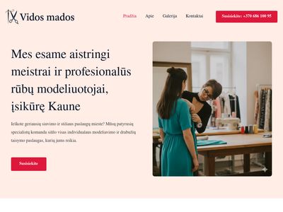 Vidos madų atelje  www.vidosmados.lt