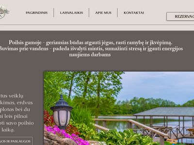 Kaimo turizmo sodybos Turizmas Vieta vestuvėms  www.terrapoilsis.lt