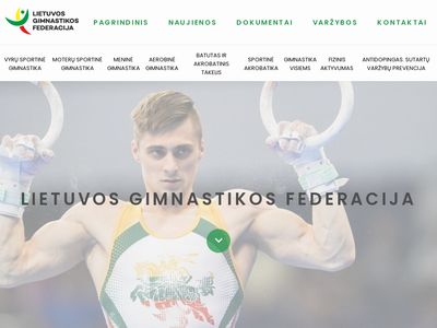 Lietuvos gimnastikos federacija  www.gimnastika.lt
