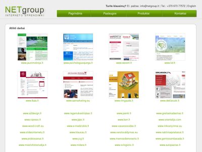 Interneto sprendimai | NET group  www.netgroup.lt