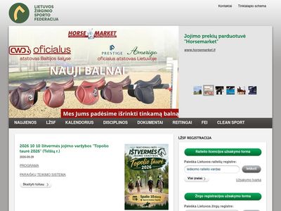 Naujienos | Lietuvos žirginio sporto federacija | musuzirgai.lt