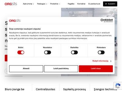 UAB Orgsis – Canon centras. Canon produkcijos pardavimas, aptarnavimas