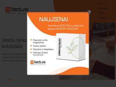 Reladus – Reklamos agentūra  www.reladus.lt