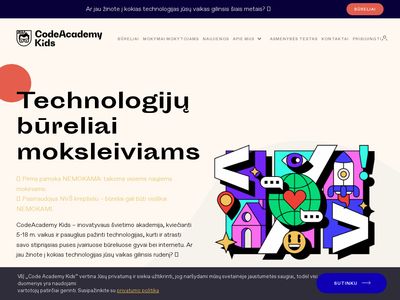 Būreliai vaikams | užsiemimai vaikams ir paaugliams Vilniuje
