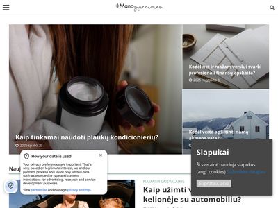 ManoGyvenimas.lt – Geresniam gyvenimui!  manogyvenimas.lt
