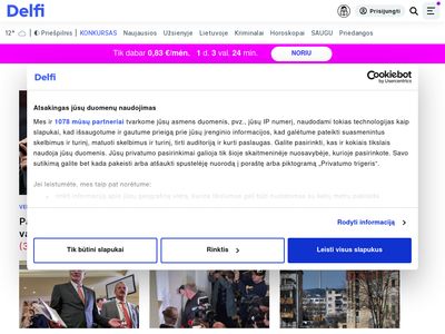 DELFI Žinios – Pagrindinis naujienų portalas Lietuvoje