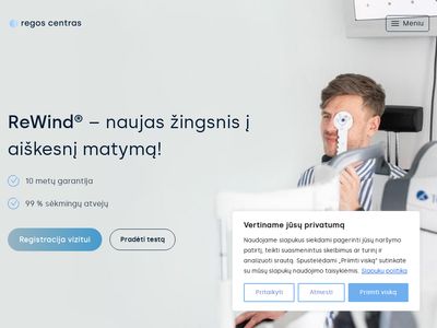 Regos centras – Regos korekcija naujausiu ir tiksliausiu lazeriu