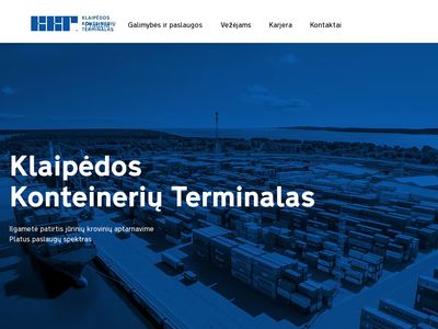 Konteinerių perkrovimas, krovinių sandėliavimas, ro-ro keltų iš