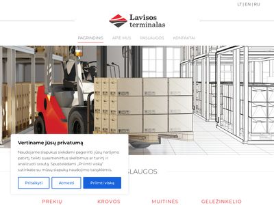 Lavisos terminalas. Lavisos terminalas  www.lavisos-terminalas.lt