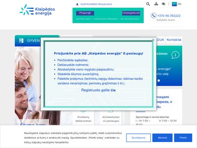 Klaipėdos Energija  www.klenergija.lt