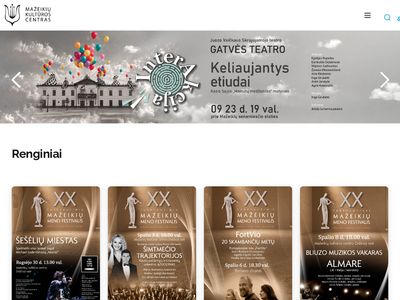 Mažeikių rajono savivaldybės kultūros centras :: Pradžia