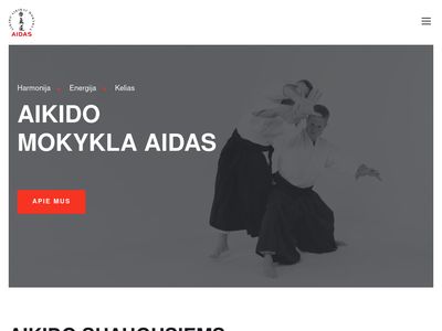 Aikido Aikikai Asociacija Aidas  www.aikido-aidas.lt
