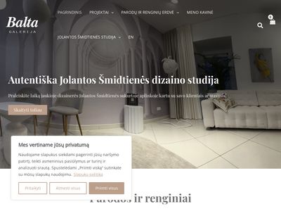 Galerija Balta  www.tdg.lt