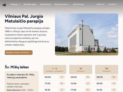 Vilniaus Palaimintojo Jurgio Matulaičio parapija  – Just another