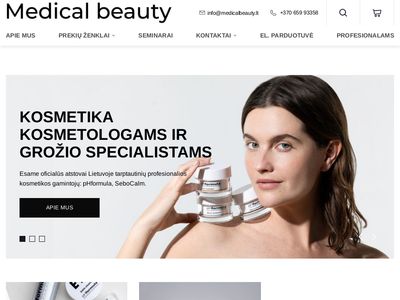 UAB Medical beauty  –  SeboCalm, Mary Cohr atstovai Lietuvoje – UAB