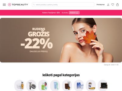 Profesionali kosmetika internetu pigiau! – TopBeauty.lt