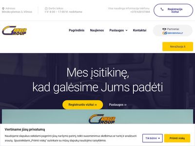 AmberGroup – Servisas  www.ambergroup.lt