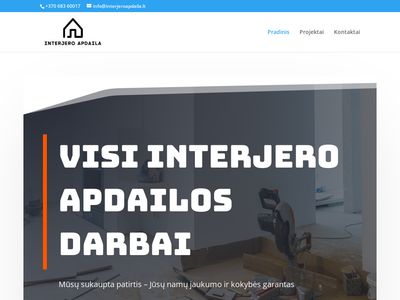 UAB Optidomus – interjero apdaila – APIE MUS  www.interjeroapdaila.lt