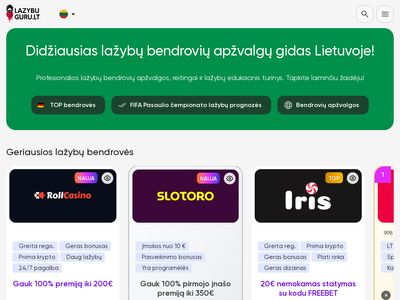 LazybuGuru.lt – sporto statymai ir prognozės –  lazybuguru.lt