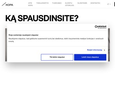 Spaustuvė KOPA | spaudos paslaugos Vilniuje, Kaune, Lietuvoje