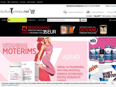 Maisto papildai sportui  shop.kulturizmas.net
