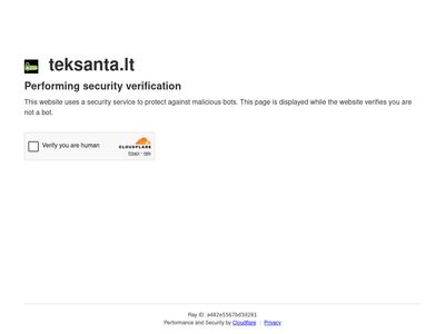 UAB Teksanta  www.teksanta.lt
