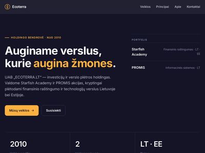 Apie mus | Ecoterra.lt – asmenybės augimas, sveikata