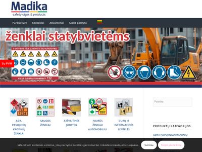 ZENKLORAMA | Didžiausias Saugos Ženklų Pasirinkimas Internetu