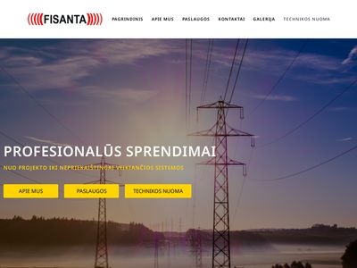 Home page  www.fisanta.lt