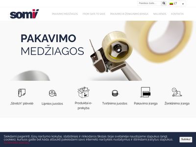 Pakavimo medžiagos | UAB "Somi"  www.somi.lt