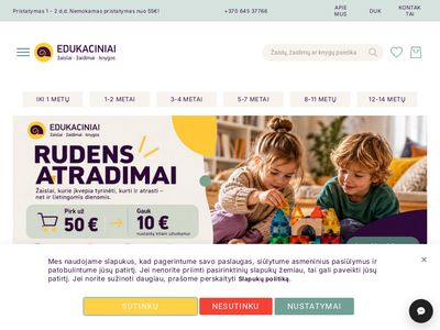 www.Edukaciniai.lt – Žaislai, žaidimai, knygos | Edukaciniai.lt