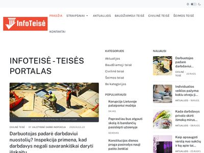 InfoTeisė – Teisės portalas  infoteise.lt