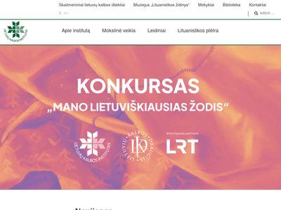 Lietuvių kalbos institutas  www.lki.lt