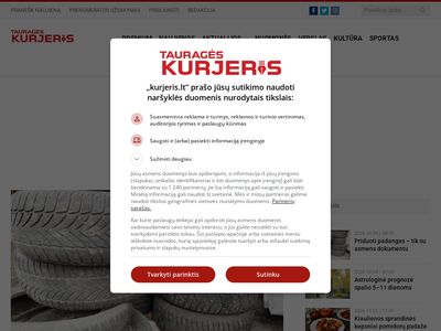 Laikraštis „Tauragės kurjeris“   www.kurjeris.lt