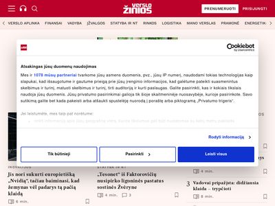 Verslas – Verslo naujienos – Verslo žinios – VZ.LT