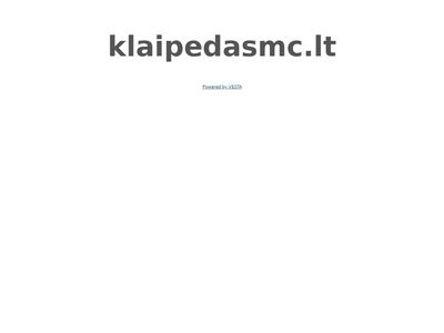 Klaipėdos sporto medicinos centras  www.klaipedasmc.lt