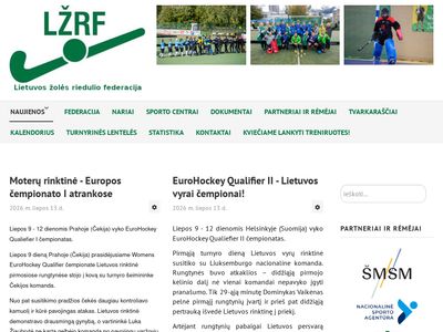 Lietuvos žolės riedulio federacija  www.zoles-riedulys.lt