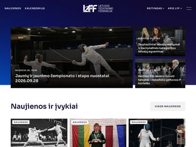 Lietuvos Fechtavimo Federacija | Lietuvos Fechtavimo Federacijos