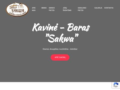 Kavinė – baras Sakwa    www.sakwa.lt