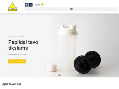 Maisto papildai: ACTIVE – X TREME  www.inkospor.lt