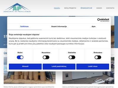 ANGARAI IR PAVILJONAI. Tentiniai angarai pigiau  www.angar.lt