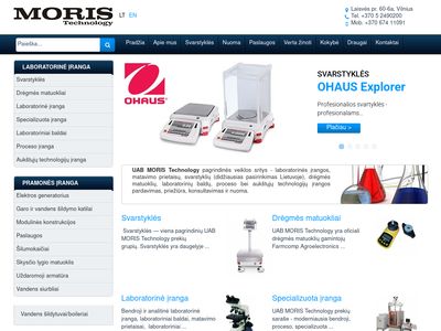 Svarstyklės | Laboratorinė įranga | Matavimo prietaisai – MORIS