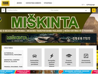 Lietuvos įmonės, įmonių katalogas, paieška, kontaktai, verslo