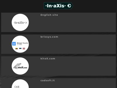 &bdquo;In axis&ldquo;, Ltd. | CAD Software | CAD-web projects | Custom