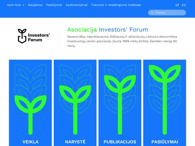 Naujienos – Investors’ Forum  www.investorsforum.lt