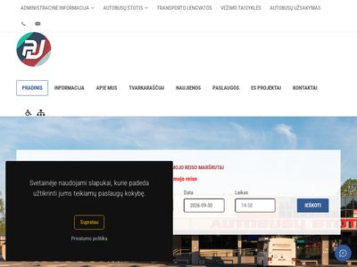 INFORMACIJA > Jonavos Autobusai  www.jonavosautobusai.lt